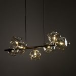 Подвесной светильник со стеклянными плафонами 11033 Lava Brown — изображение 3