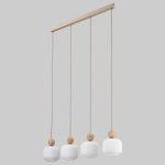 Подвесной светильник со стеклянными плафонами 11051 Ballo