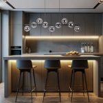 Подвесной светильник со стеклянными плафонами 5667 Estera Black — изображение 5