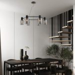 Подвесной светильник 70219/6 черный/античная бронза — изображение 3