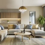 Подвесной светильник со стеклянными плафонами 30177 латунь — изображение 4