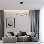 Подвесной светодиодный светильник 40025/1 LED серый — изображение 4