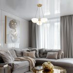 Подвесной светодиодный светильник 50083/3 LED золото — изображение 7