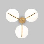 Подвесной светодиодный светильник 50083/3 LED золото — изображение 5