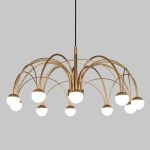 Подвесной светодиодный светильник 90030/10 LED золото — изображение 3