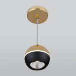 DLS023 9W 4200K черный/золото — изображение 3