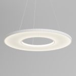 Подвесной светодиодный светильник с абажуром из ткани 101001 LED белый — изображение 3