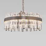 Подвесной светодиодный светильник с хрусталем 417/1 — изображение 2