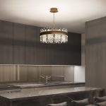 Подвесной светодиодный светильник с хрусталем 417/1 — изображение 4