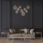 Подвесной светодиодный светильник с металлическими плафонами 90353/9 хром — изображение 4