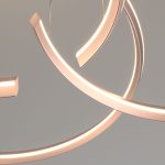 Подвесной светодиодный светильник с пультом управления 90180/3 сатин-никель — изображение 7