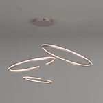 Подвесной светодиодный светильник с пультом управления 90180/3 сатин-никель — изображение 3