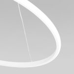 Подвесной светодиодный светильник с пультом управления 90264/1 белый — изображение 4