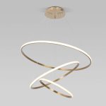 Подвесной светодиодный светильник с пультом управления 90264/3 латунь — изображение 2