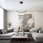 Подвесной светодиодный светильник с пультом управления 90264/2 черный — изображение 7