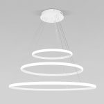 Подвесной светодиодный светильник с пультом управления 90264/3 белый — изображение 6