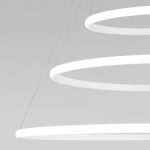 Подвесной светодиодный светильник с пультом управления 90264/3 белый — изображение 10