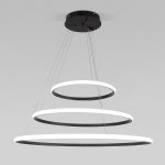 Подвесной светодиодный светильник с пультом управления 90264/3 черный — изображение 5