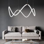 Подвесной светодиодный светильник ССТ с пультом управления 90288/1 латунь — изображение 4