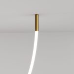 Потолочное крепление для круглого гибкого неона Full light латунь FL 28120 латунь