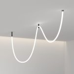 Потолочное крепление для круглого гибкого неона Full light черный FL 2820 черный — изображение 3