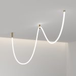 Потолочное крепление для круглого гибкого неона Full light латунь FL 2880 латунь — изображение 6