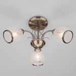 Потолочная люстра античная бронза 30026/3 античная бронза