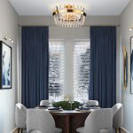 Потолочная люстра с хрусталем 10111/8 золотая бронза/прозрачный хрусталь Strotskis — изображение 5