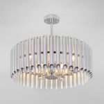 Потолочная люстра с металлическим плафоном 362/5 серебро — изображение 2