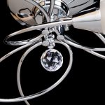 Потолочная люстра с плафонами 2275/9 хром — изображение 3