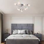 Потолочная люстра с плафонами 2275/9 хром — изображение 4