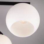 Потолочная люстра с плафонами 30145/6 хром/венге — изображение 4