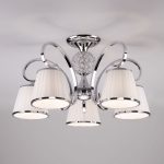 Потолочная люстра с абажурами 60088/5