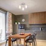 Потолочная люстра со стеклянными плафонами 30160/3 хром — изображение 2