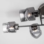 Потолочная люстра со стеклянными плафонами 30165/6 черный жемчуг — изображение 3