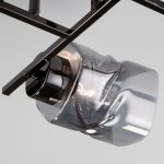 Потолочная люстра со стеклянными плафонами 30165/8 черный жемчуг — изображение 2