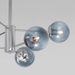 Потолочная люстра со стеклянными плафонами 30166/6 хром — изображение 2