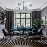 Потолочная люстра со стеклянными плафонами 30166/8 хром — изображение 4