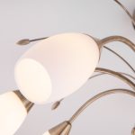 Потолочная люстра со стеклянными плафонами 30280/8 античная бронза — изображение 5