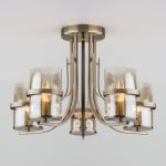 Потолочная люстра со стеклянными плафонами 60085/5