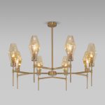 Потолочная люстра 60143/8 латунь