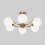 Потолочная люстра 70154/6 латунь — изображение 3