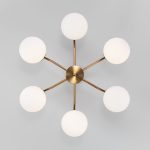 Потолочная люстра 70154/6 латунь — изображение 4