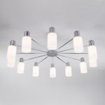 Потолочная люстра со стеклянными плафонами 70160/12 хром — изображение 3