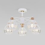 Потолочная люстра с хрусталем 70075/5 белый