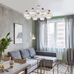 Люстра с хрустальным декором 70075/8 белый — изображение 3