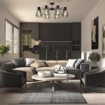 Потолочная люстра в стиле лофт 70107/8 черный — изображение 4