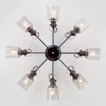 Потолочная люстра в стиле лофт 70111/8 черный — изображение 3