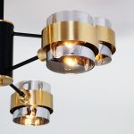 Потолочная люстра в стиле лофт 70127/6 черный/дымчатый — изображение 2