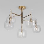 Потолочная люстра в стиле лофт 70128/5 золото
